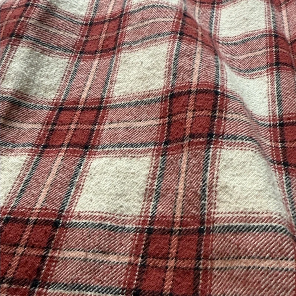 Billabong Venture Out Sienna Plaid Button-Up Women's Top - Picture 7 of 7